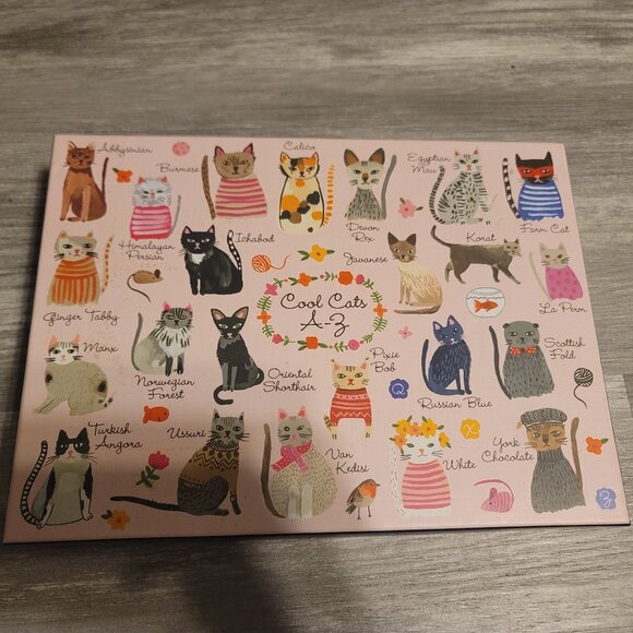 Cool Cats A-Z 1000 Piece Puzzle - Picture 1 of 2